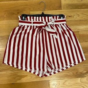 Striped shorts